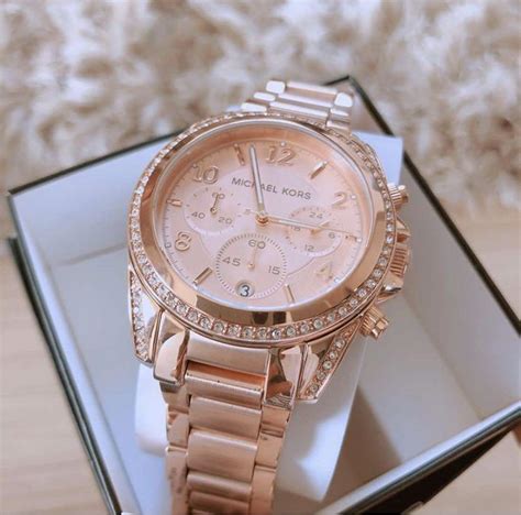 michael kors blair watch rose gold review|blair mini rose gold tone.